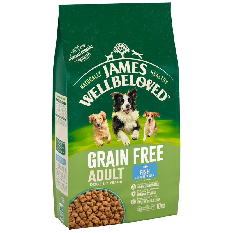 James Wellbeloved Dog Adult Grain Free Fish